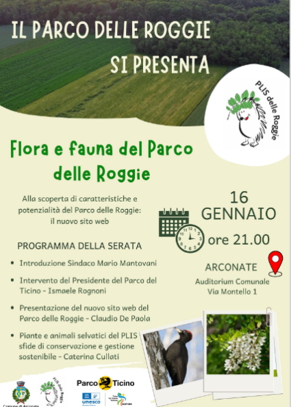 Il Parco delle Roggìe si presenta - Parco Ticino