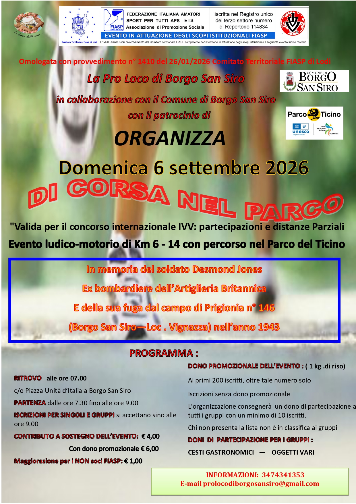 Di Corsa nel Parco