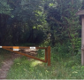 Interruzione  percorso Riserva naturale Bosco Siro Negri